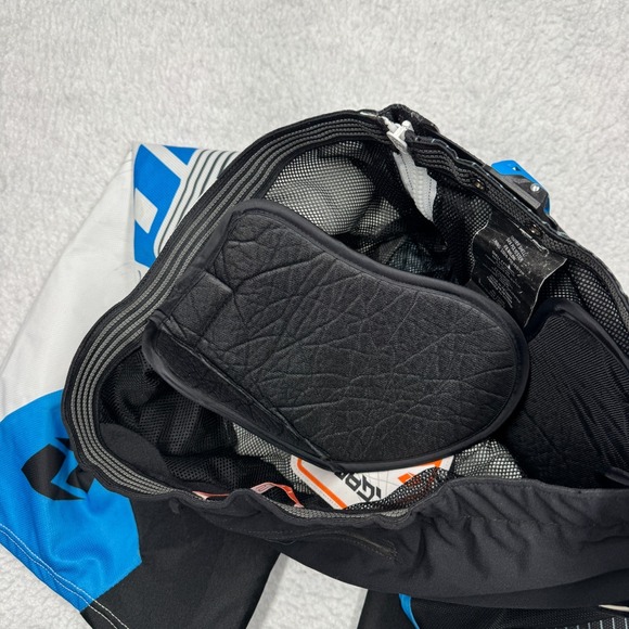 ONE INDUSTRIES Gamma DH Czar Black White Motocross MTB Shorts Men's Size 36 - Picture 7 of 8